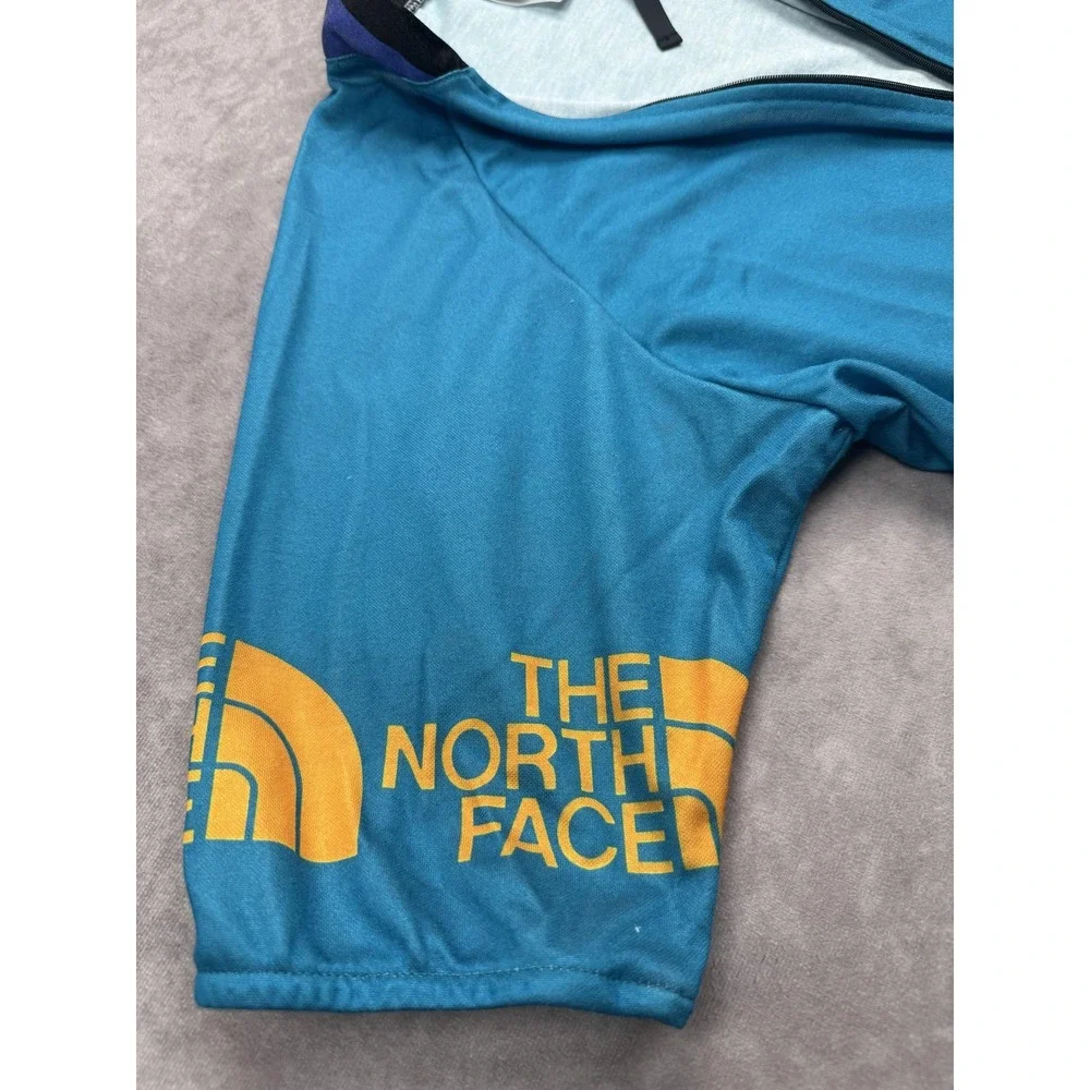 Vintage The North Face Cycling Jersey Small USA Made‎ 90s Bike Shirt Tee